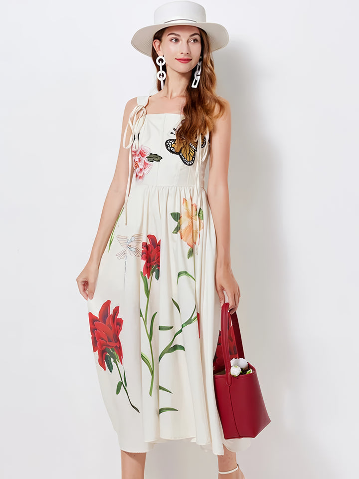 Kiara Garden Embroider Dress