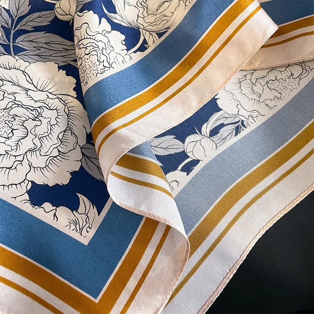 Aurelia Mulberry Silk Square Scarf — image 2