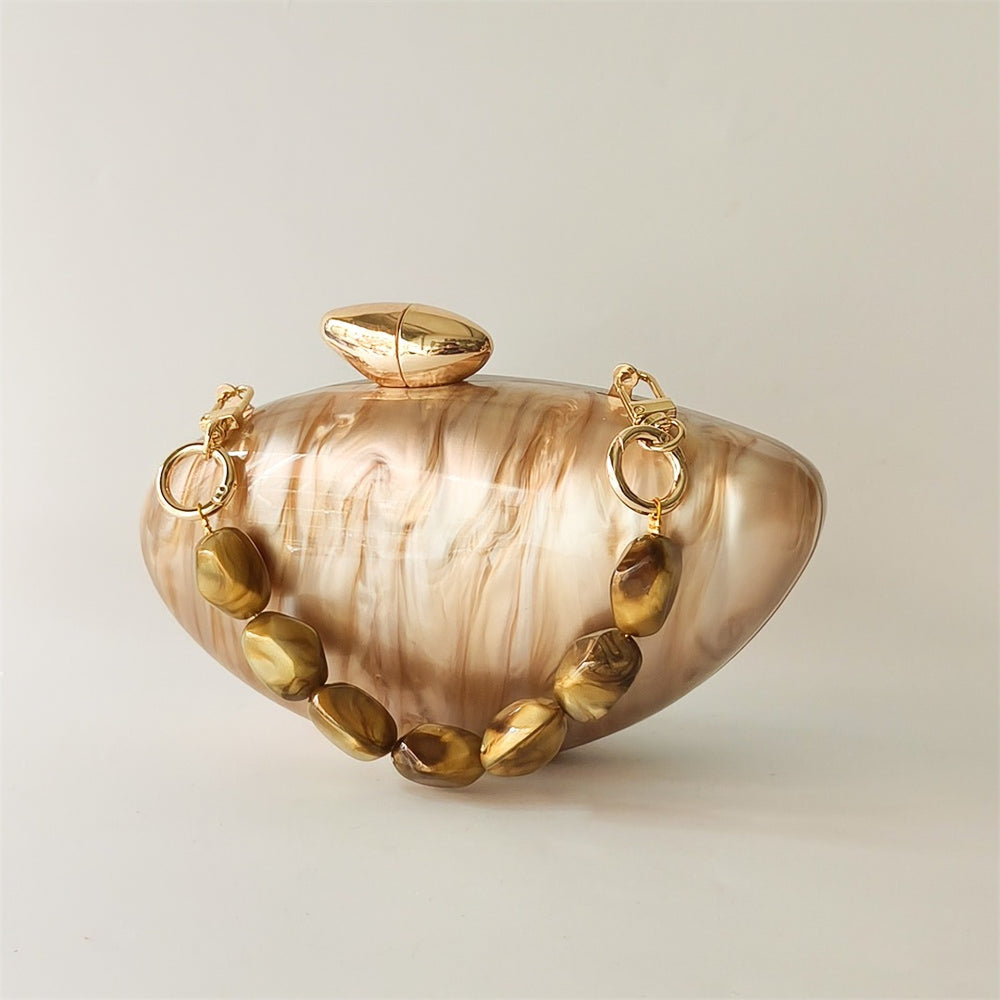 Jasper Crystal Pearl Clutch Bag — image 2