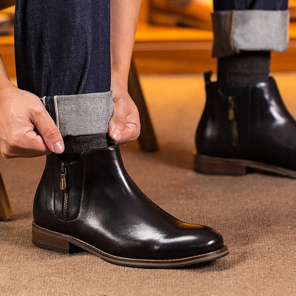 Julian Chelsea Leather Boots — image 2