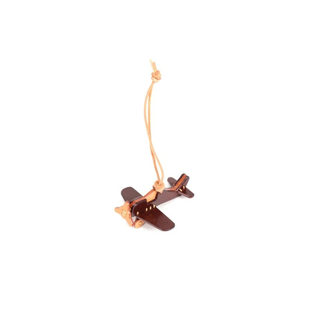 Airplane Leather  Bag Charm — image 2