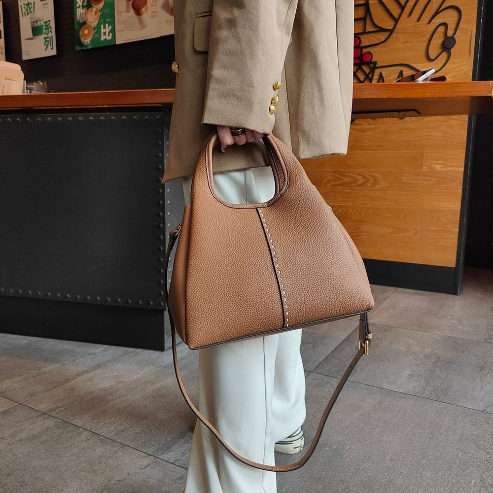 Léontine Bucket Leather Tote — image 2