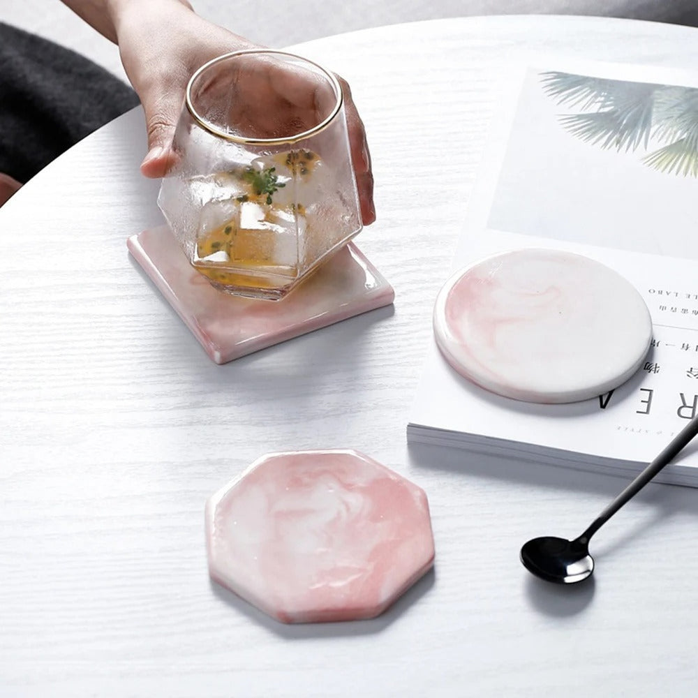 Trieste Marble Ceramic Coaster — image 2
