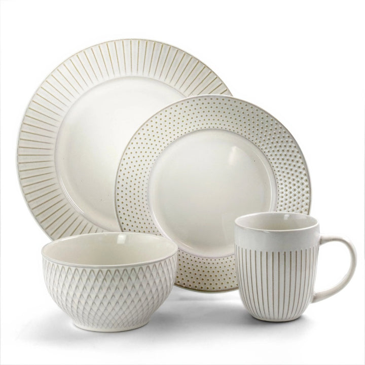 Santorini Dinning Set of 16 — image 2