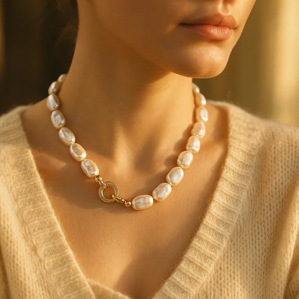Venus 100% Natural Baroque Freshwater Pearls — image 2