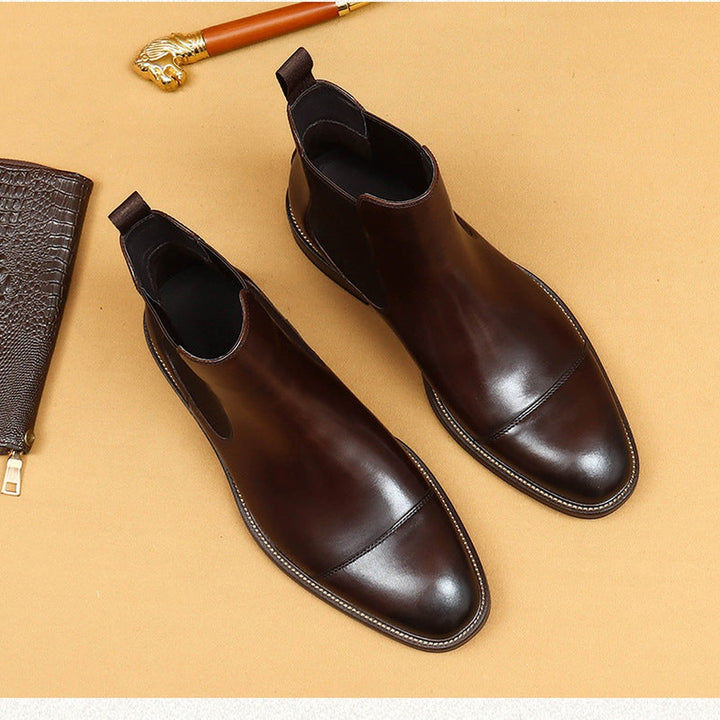 Jacob Retro Chelsea Leather Boots — image 3