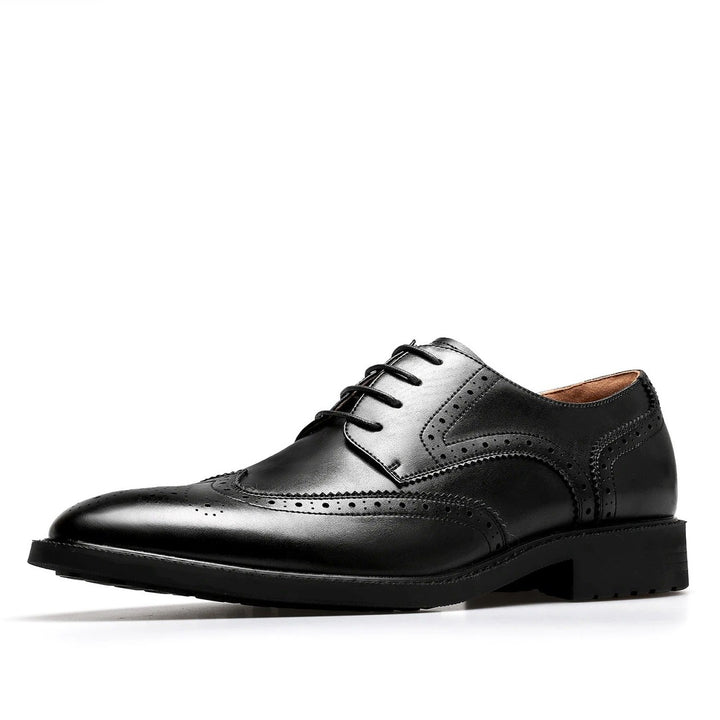 Matthew  English Carved Derby Leather Shoes — image 3