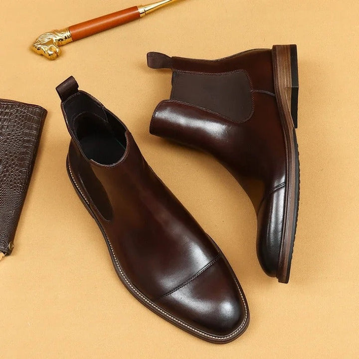 Jacob Retro Chelsea Leather Boots — image 4