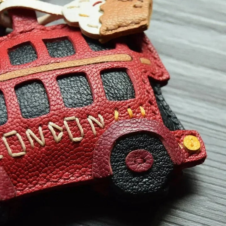 Red Bus Bag Charm — image 4