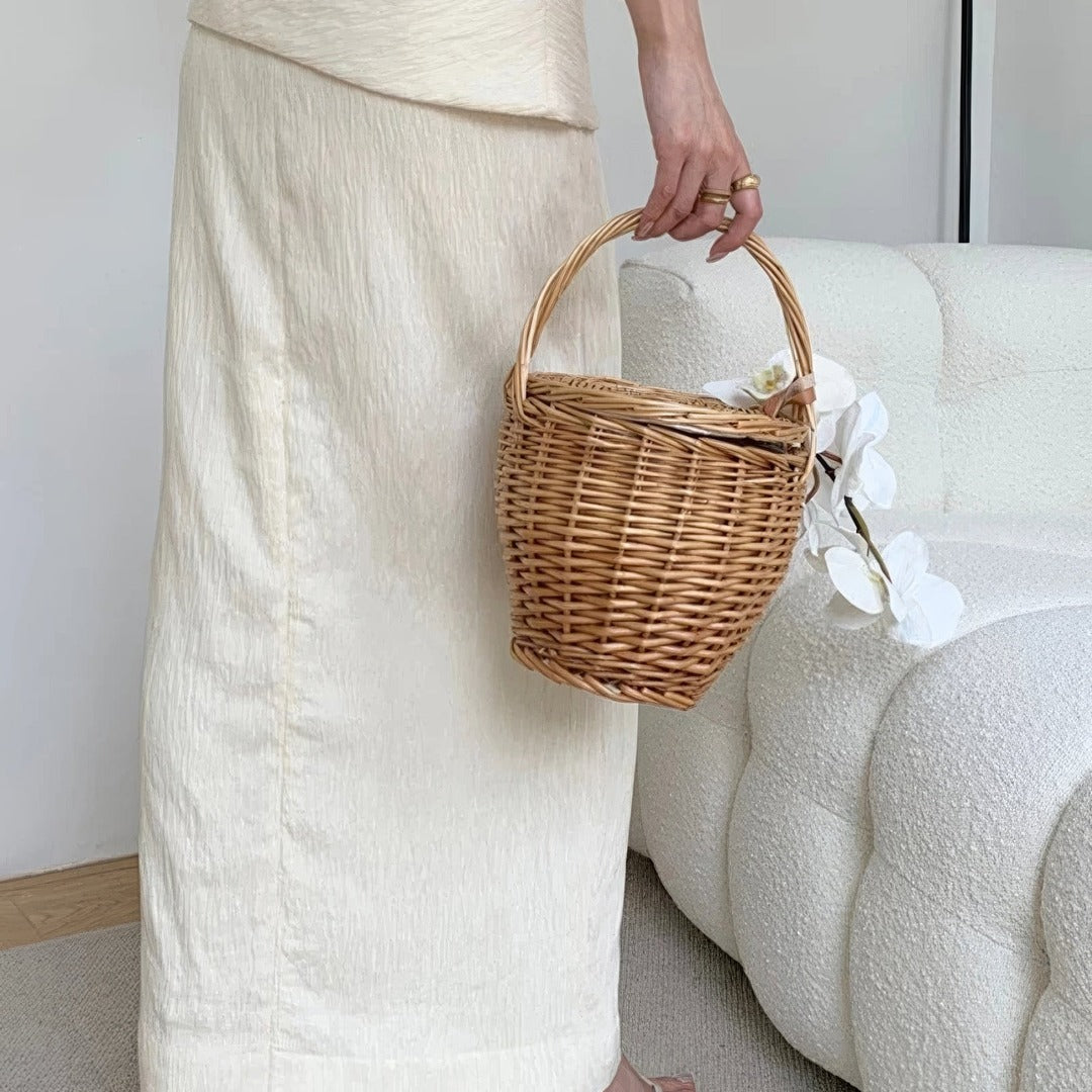Côte Rattan Basket Bag — image 4