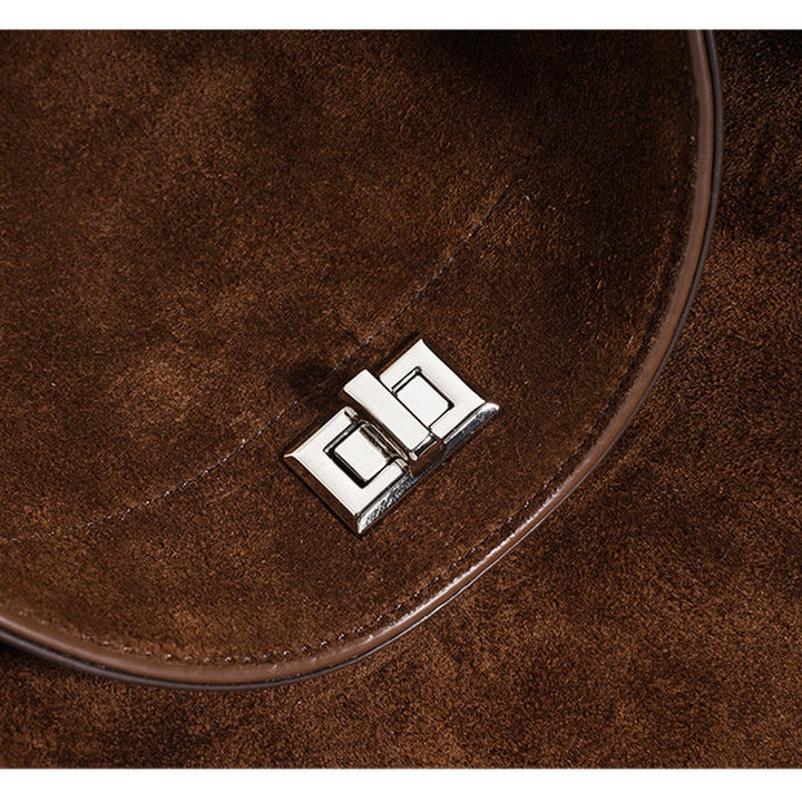 Geneviève Suede Shoulder Bag — image 4