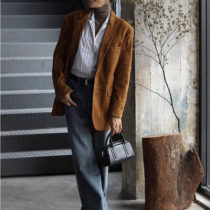 Nicole Leather Shoulder Bag — image 4
