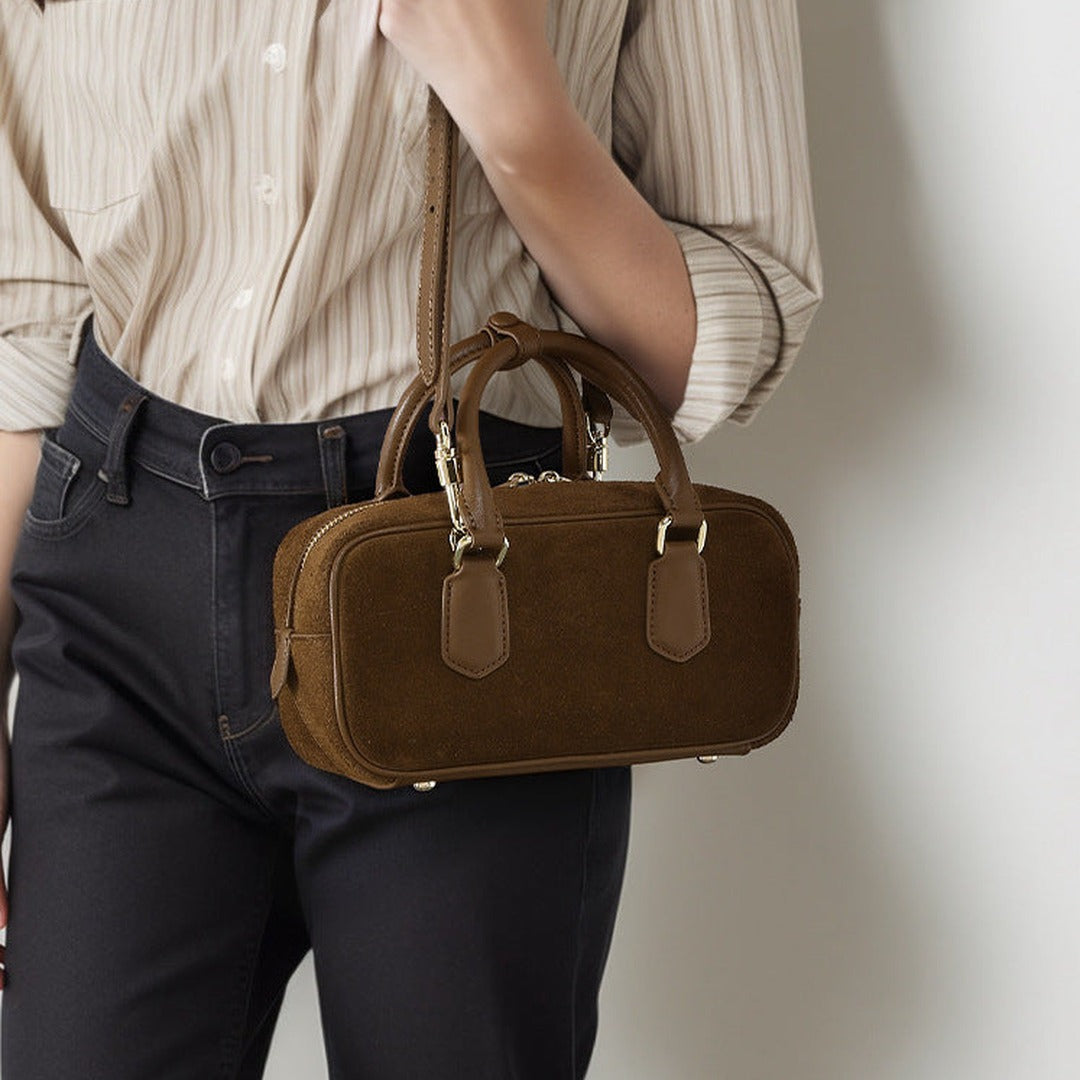 Aubree Frosted Leather Handbag — image 4