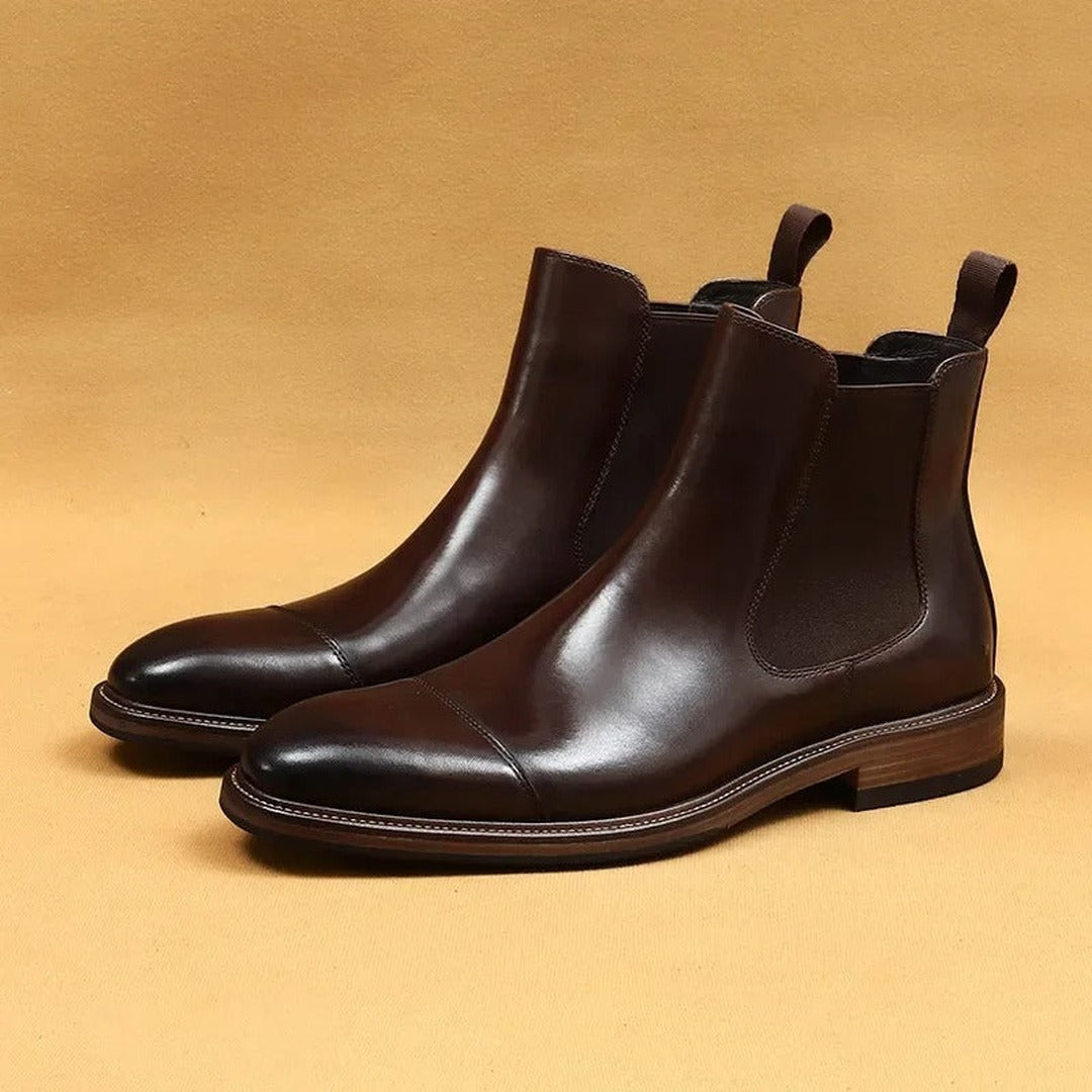 Jacob Retro Chelsea Leather Boots — image 5