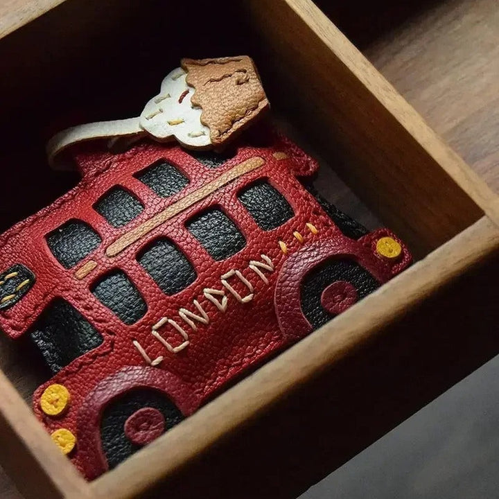 Red Bus Bag Charm — image 5