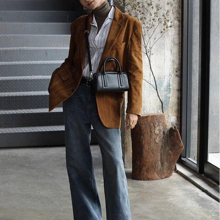 Nicole Leather Shoulder Bag — image 5