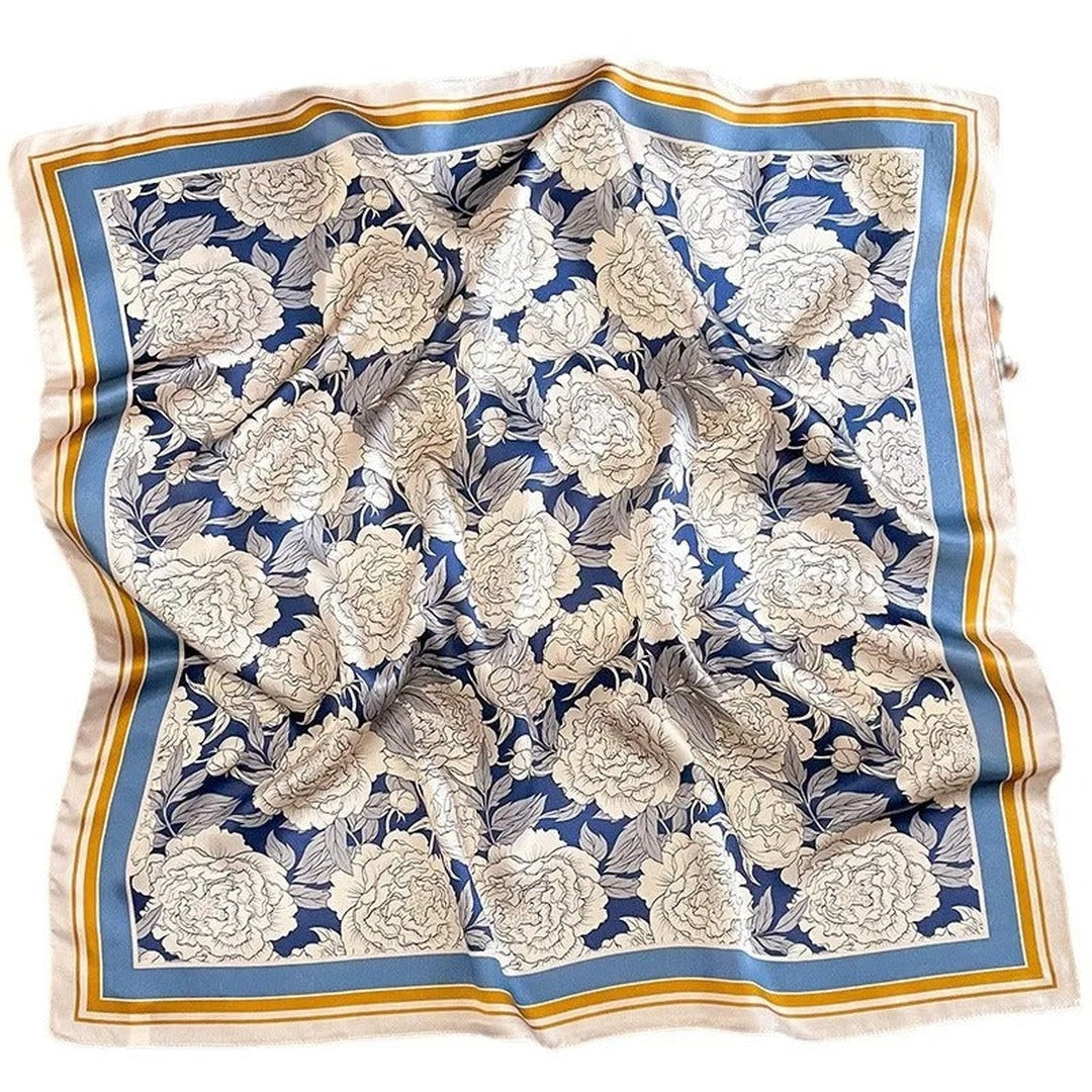 Aurelia Mulberry Silk Square Scarf — image 5