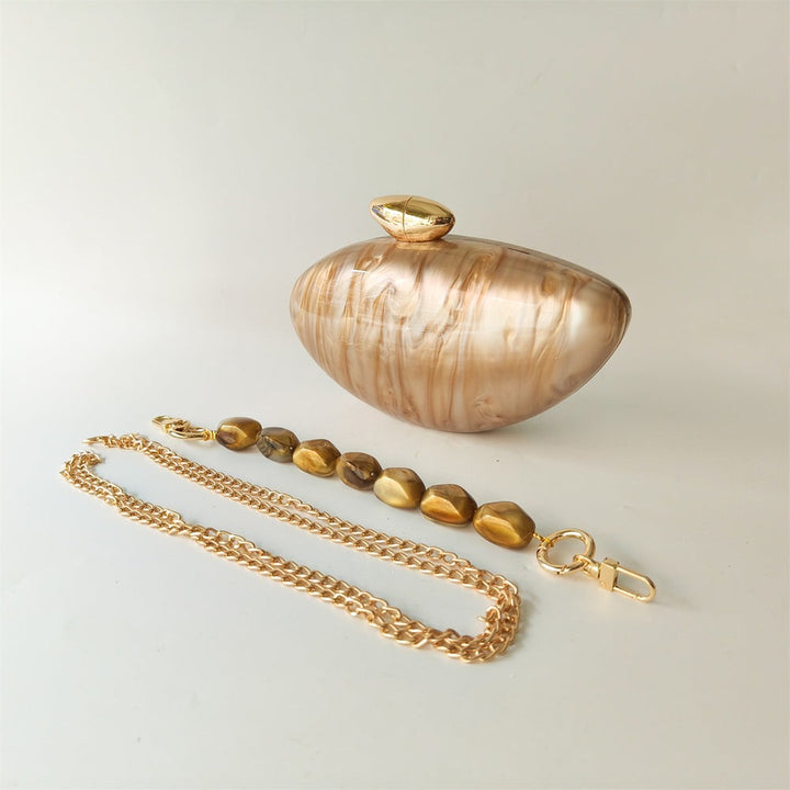 Jasper Crystal Pearl Clutch Bag — image 5