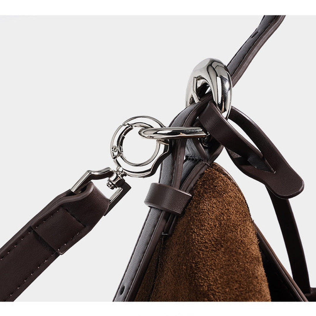 Geneviève Suede Shoulder Bag — image 5