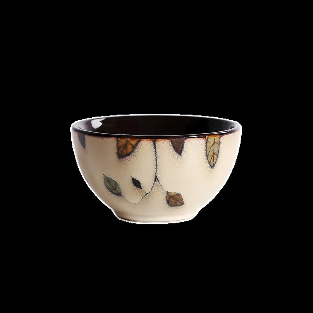 Modena Hand-Painted Flowers Ceramic Plate — image 6