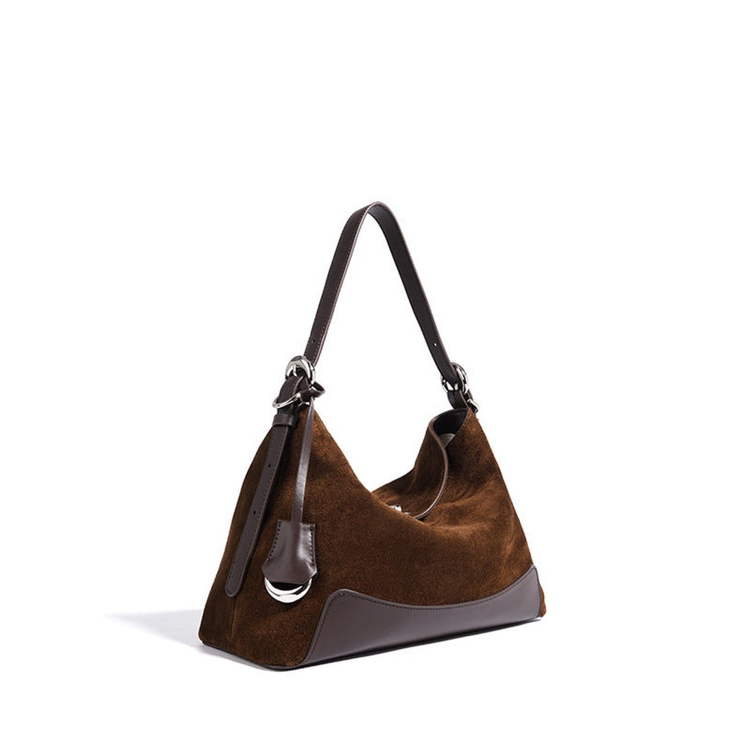 Geneviève Suede Shoulder Bag — image 6
