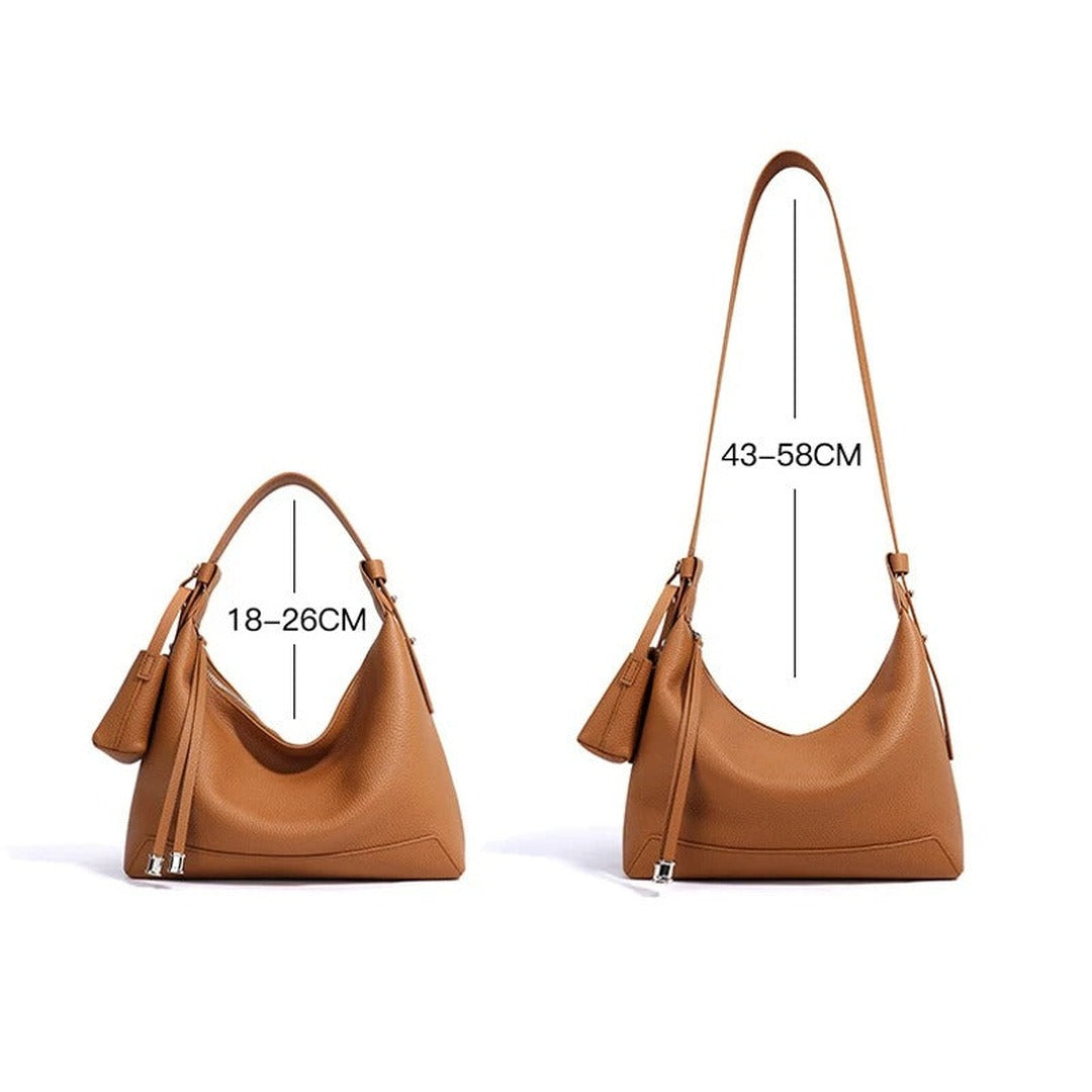 Hazel Leather Shoulder Bag — image 6
