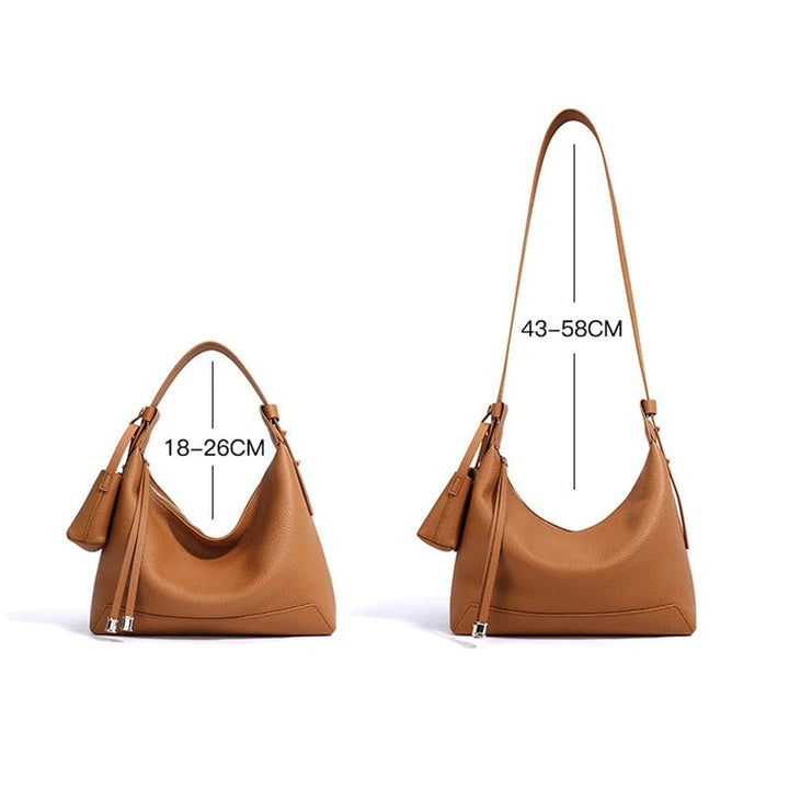 Hazel Leather Shoulder Bag — image 6