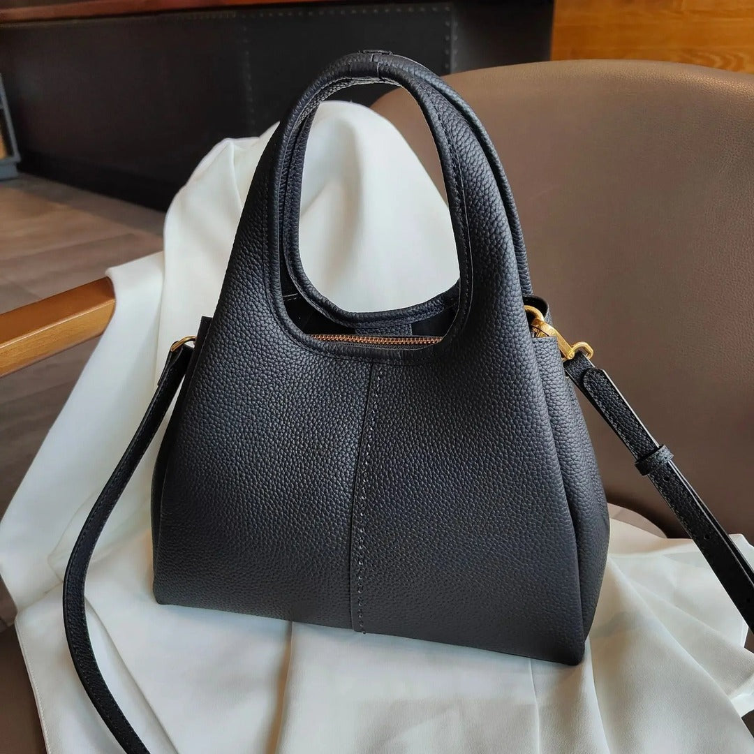 Léontine Bucket Leather Tote — image 7