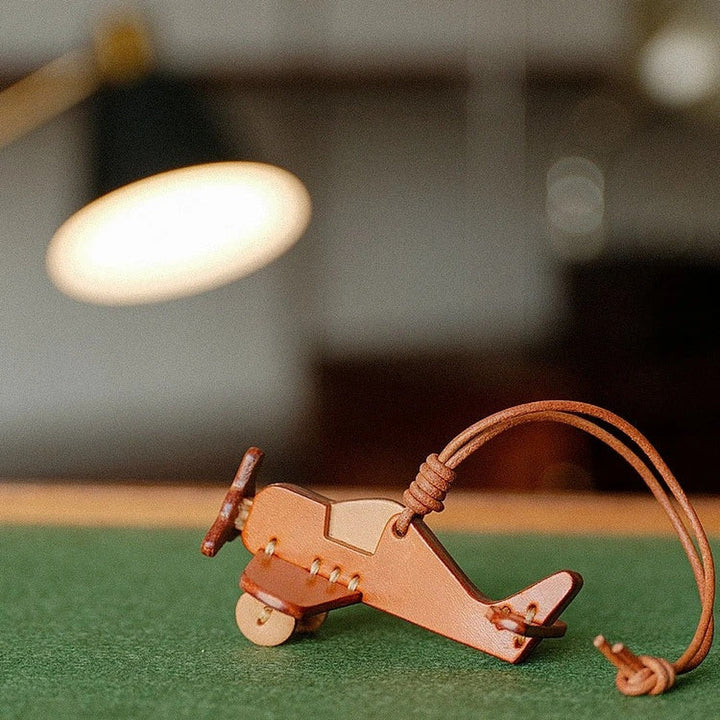 Airplane Leather  Bag Charm — image 7
