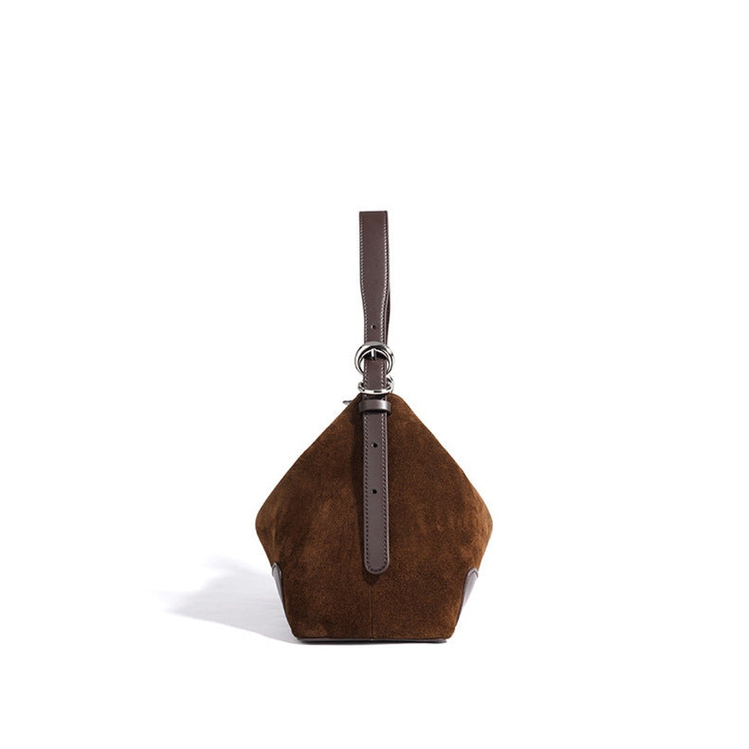 Geneviève Suede Shoulder Bag — image 8