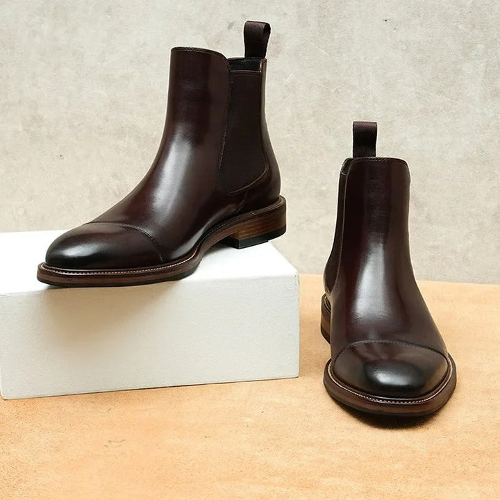 Jacob Retro Chelsea Leather Boots — image 8