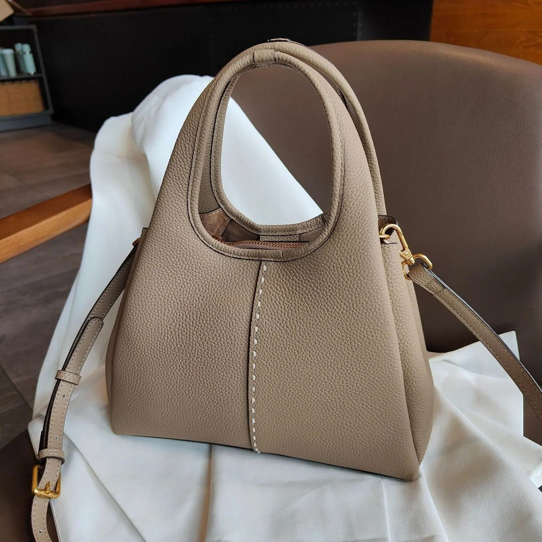 Léontine Bucket Leather Tote — image 8