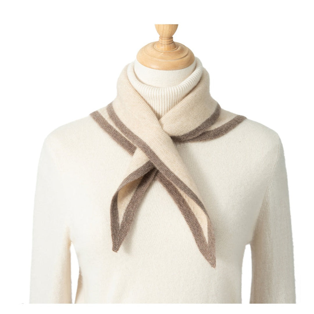 Adeline Cashmere Triangle Scarf — image 8