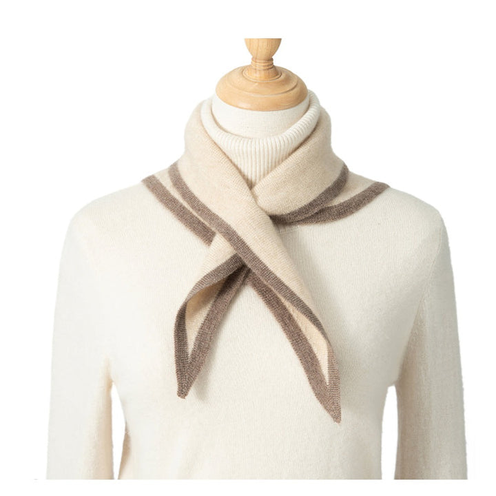 Adeline Cashmere Triangle Scarf — image 8