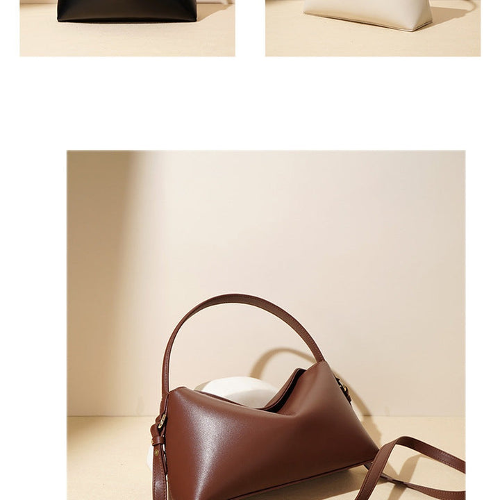 Béatrice Hobo Leather Bag — image 9
