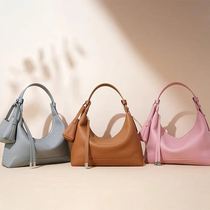 Hazel Leather Shoulder Bag — image 9