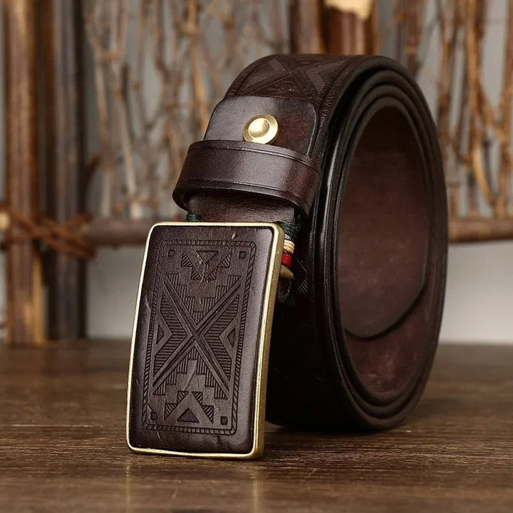 Edmondo Retro Genuine Leather Belt — image 9