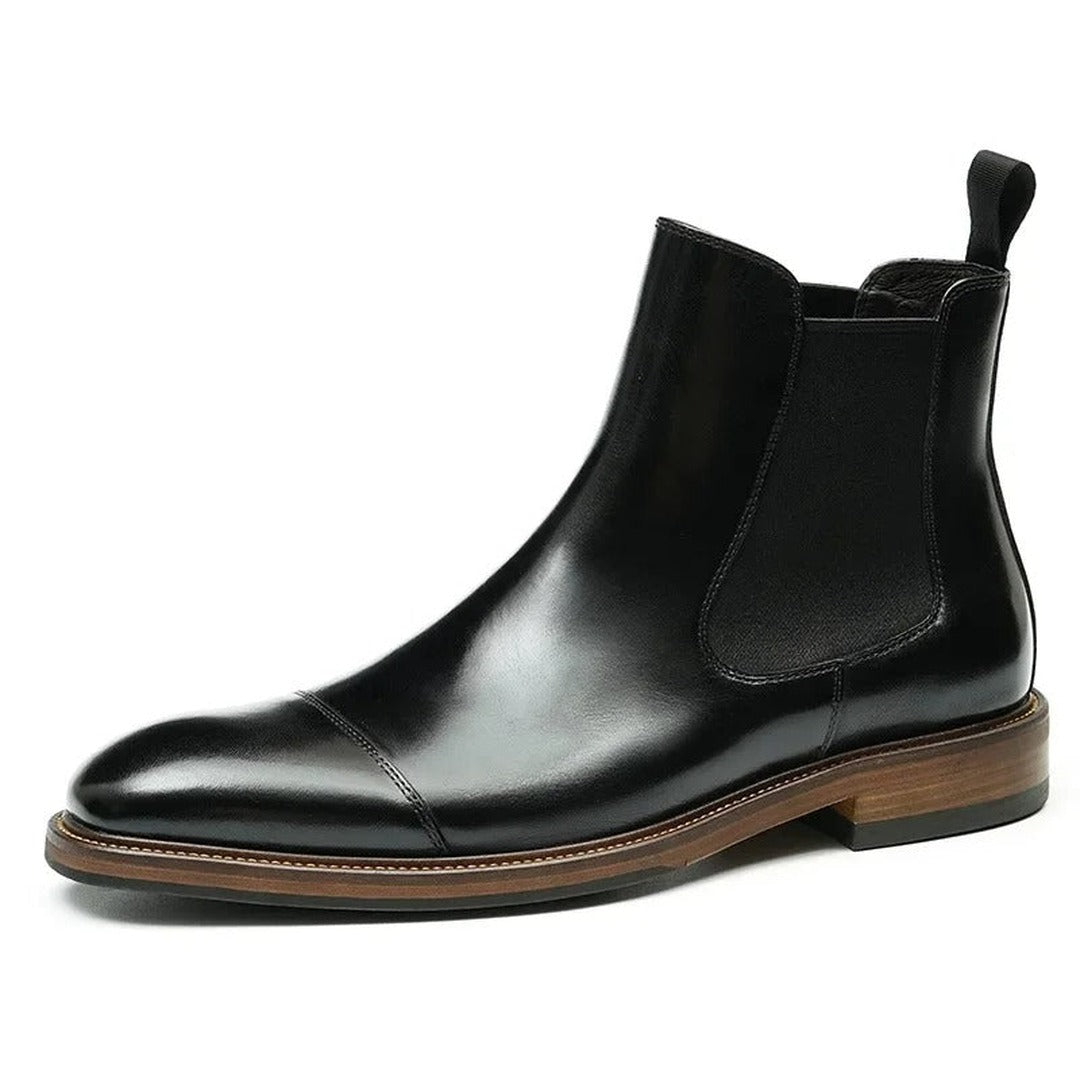 Jacob Retro Chelsea Leather Boots — image 9