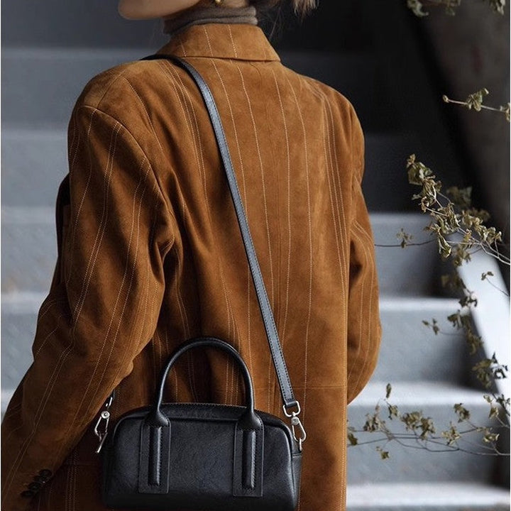 Nicole Leather Shoulder Bag — image 10