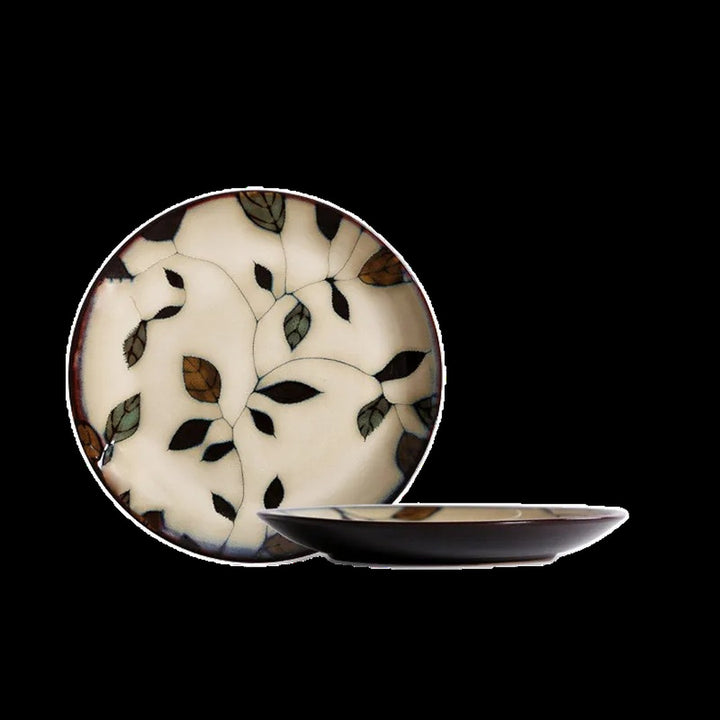 Modena Hand-Painted Flowers Ceramic Plate — image 10