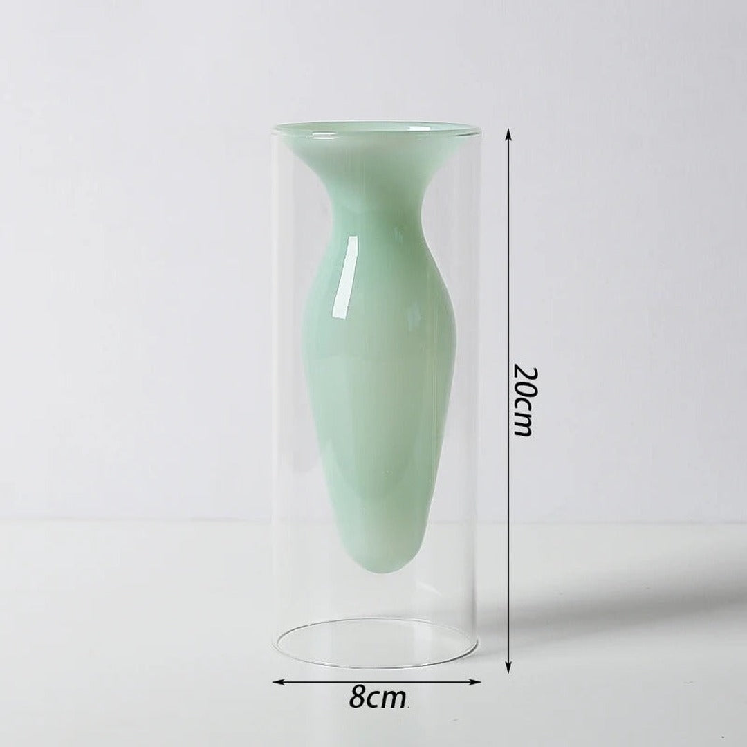 Clear Murano Glass Vases — image 11