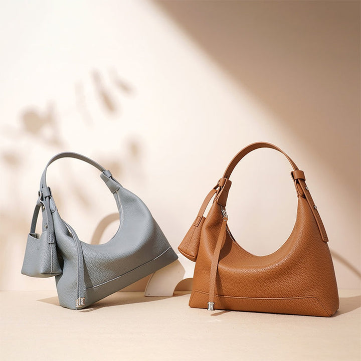 Hazel Leather Shoulder Bag — image 11