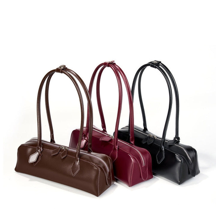 Éléanor French Baguette Leather Bag — image 12
