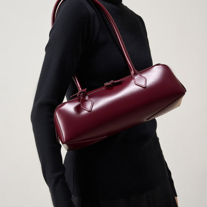 Éléanor French Baguette Leather Bag — image 14