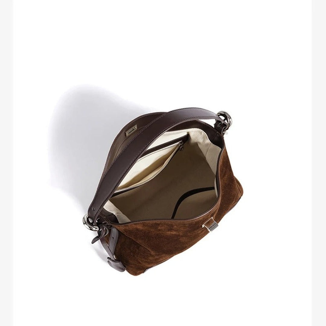Geneviève Suede Shoulder Bag — image 16